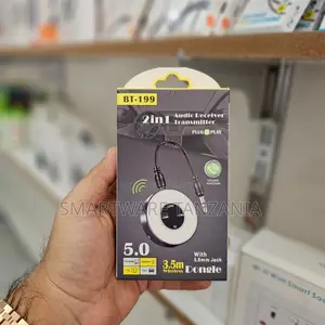 2-in-1 Bluetooth Audio Receiver Transmitter, 3.5mm Jack, Plug & Play