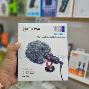 Boya BY-MM1 Universal Cardioid Microphone With 3.5mm TRS Connector