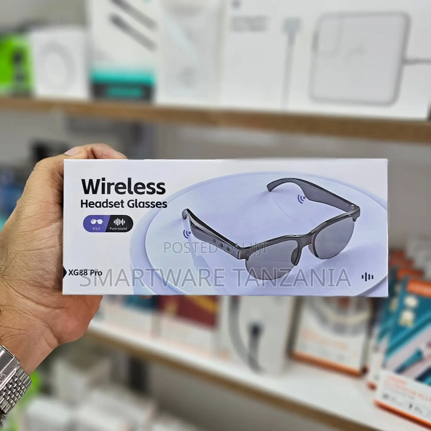 XG88 Pro Wireless Headset Glasses, Bluetooth V5.3, Built-in Speakers