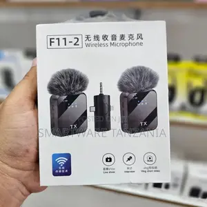 F11-2 Wireless Microphone System With Windshield and 3.5mm Connector