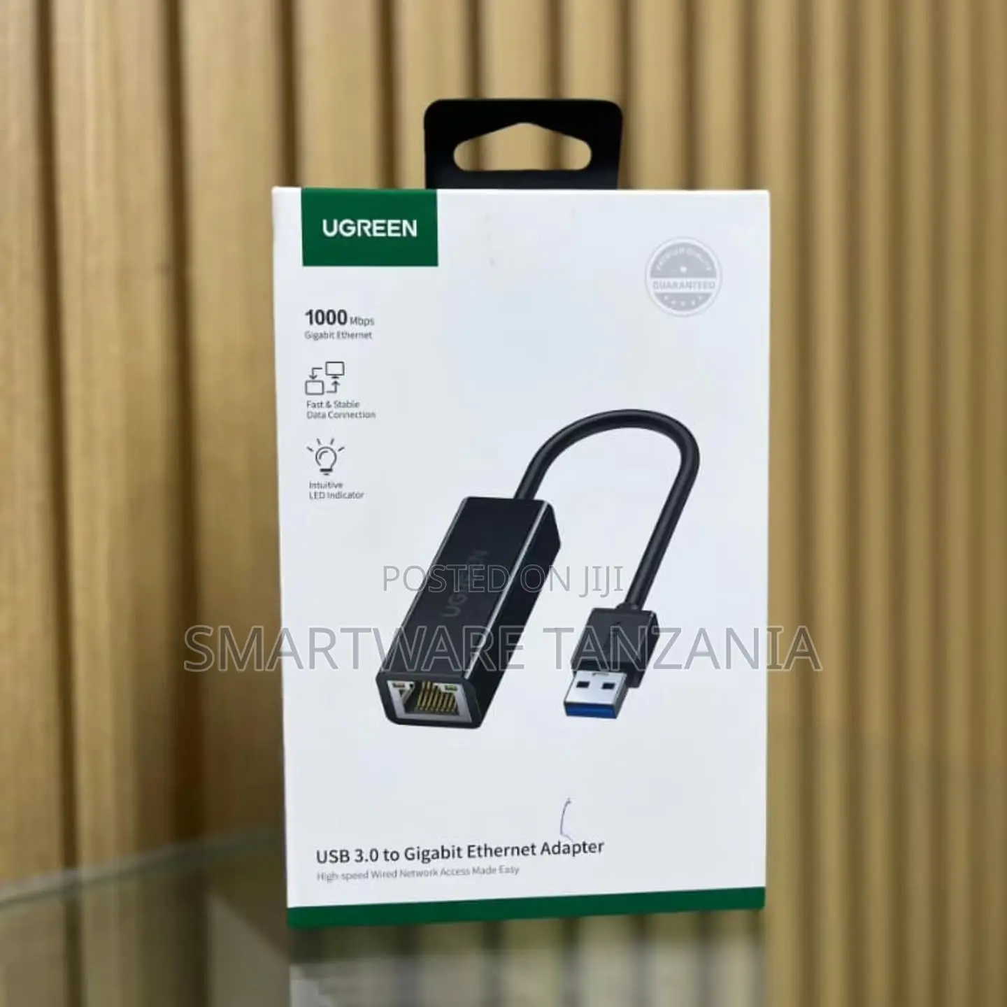 UGREEN USB 3.0 to Gigabit Ethernet Adapter, 1000Mbps, LED Indicator
