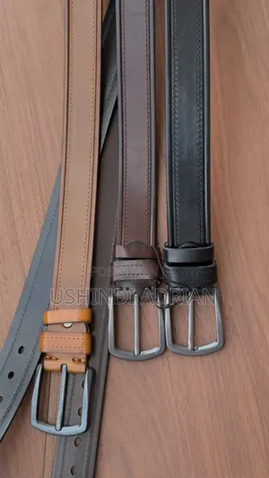 🔥NEW STOCK—GENUINE LEATHER BELTS🔥👔Classic Leather Design👌🏾