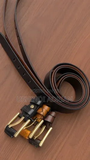 🔥NEW STOCK—GENUINE LEATHER BELTS🔥👔Classic Leather Design👌🏾