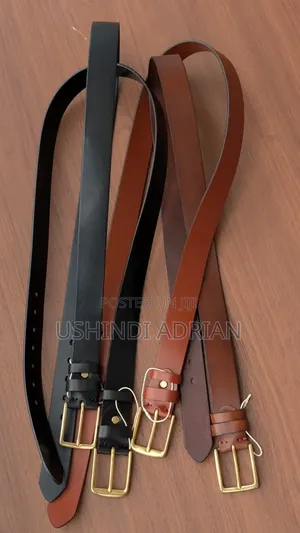 🔥NEW STOCK—GENUINE LEATHER BELTS🔥👔Classic Leather Design👌🏾