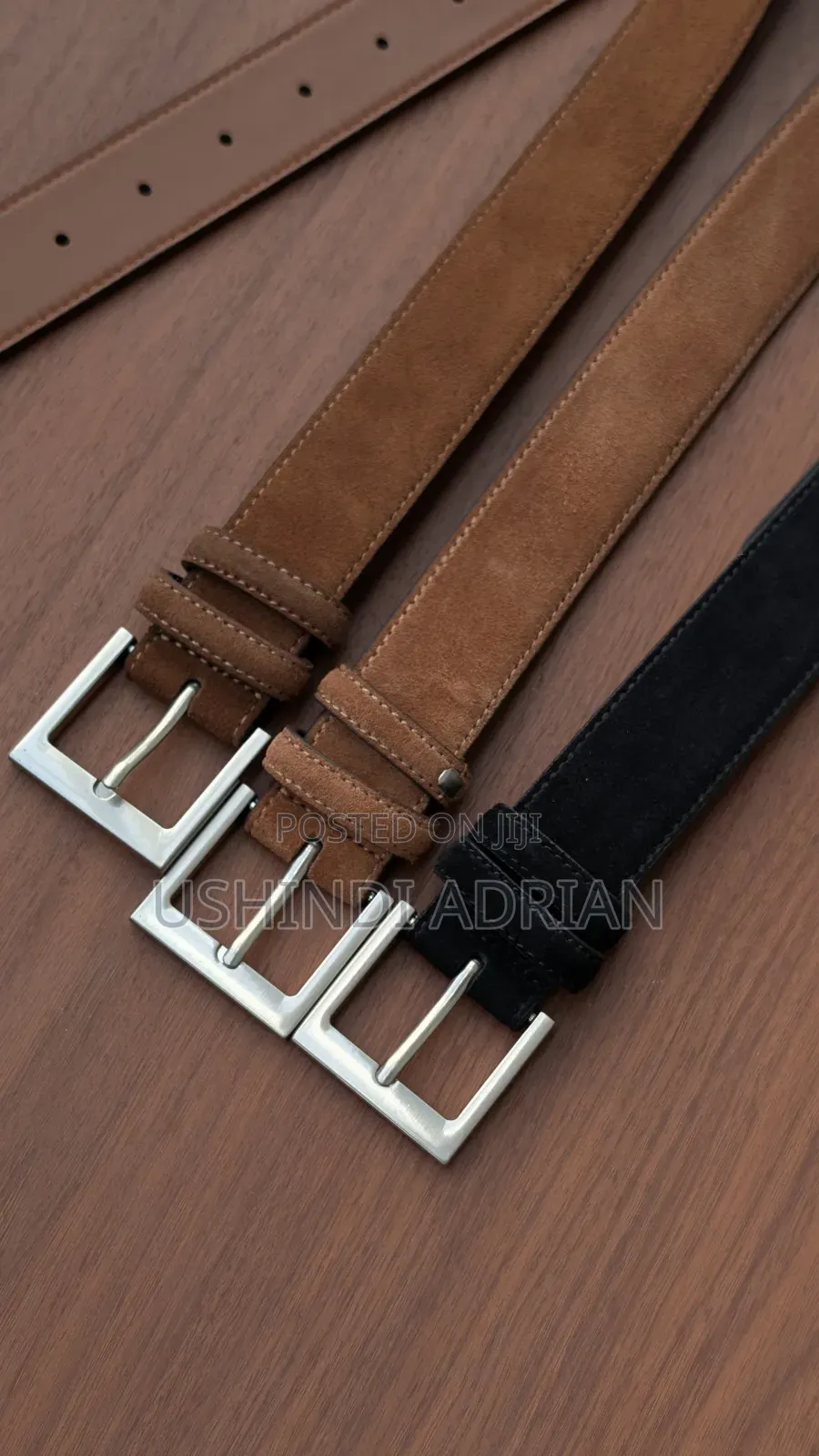 🔥NEW STOCK—GENUINE LEATHER BELTS🔥👔Classic Leather Design👌🏾