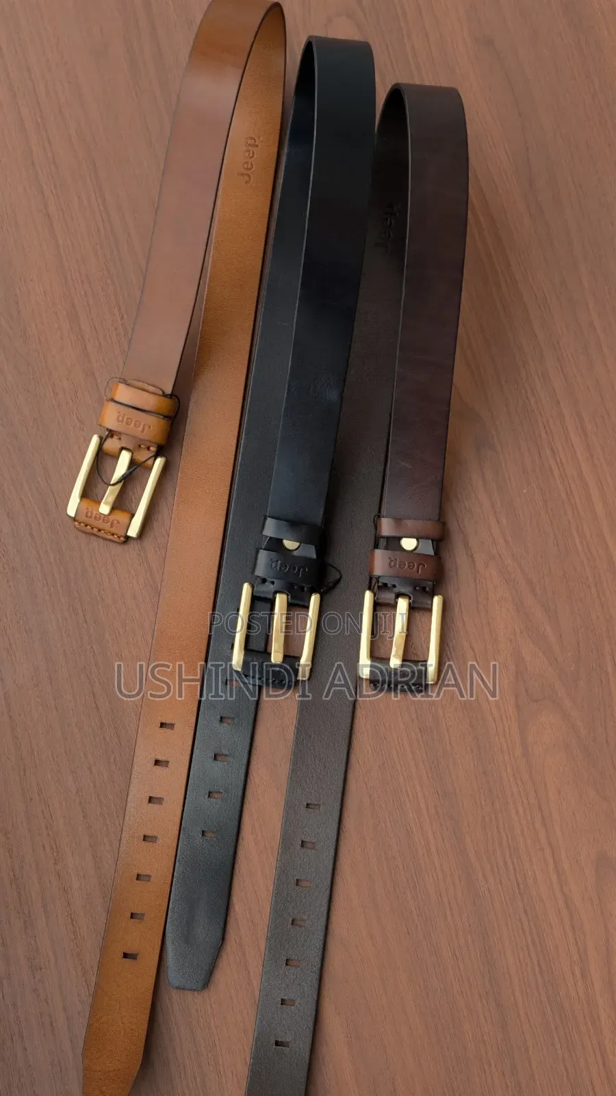 🔥NEW STOCK—GENUINE LEATHER BELTS🔥👔Classic Leather Design👌🏾
