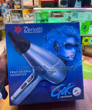 Ceriotti Super Gek 3000 Professional Salon Hair Dryer – With Cold Shot