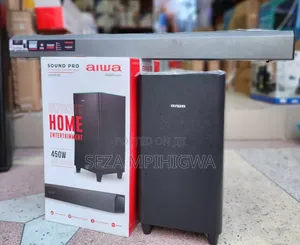 Aiwa Sound Pro SB8320 Wireless Soundbar 450W (Mpya Kwenye Box