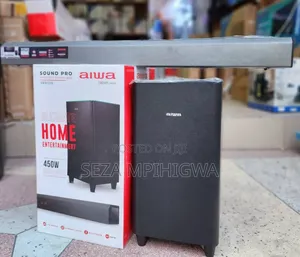 Aiwa Sound Pro SB8320 Wireless Soundbar 450W (Mpya Kwenye Box