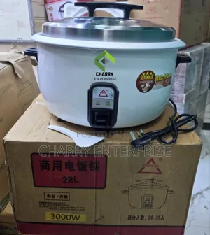 Commercial Rice Cooker 28L 3000W for Hotels, Catering and Events
