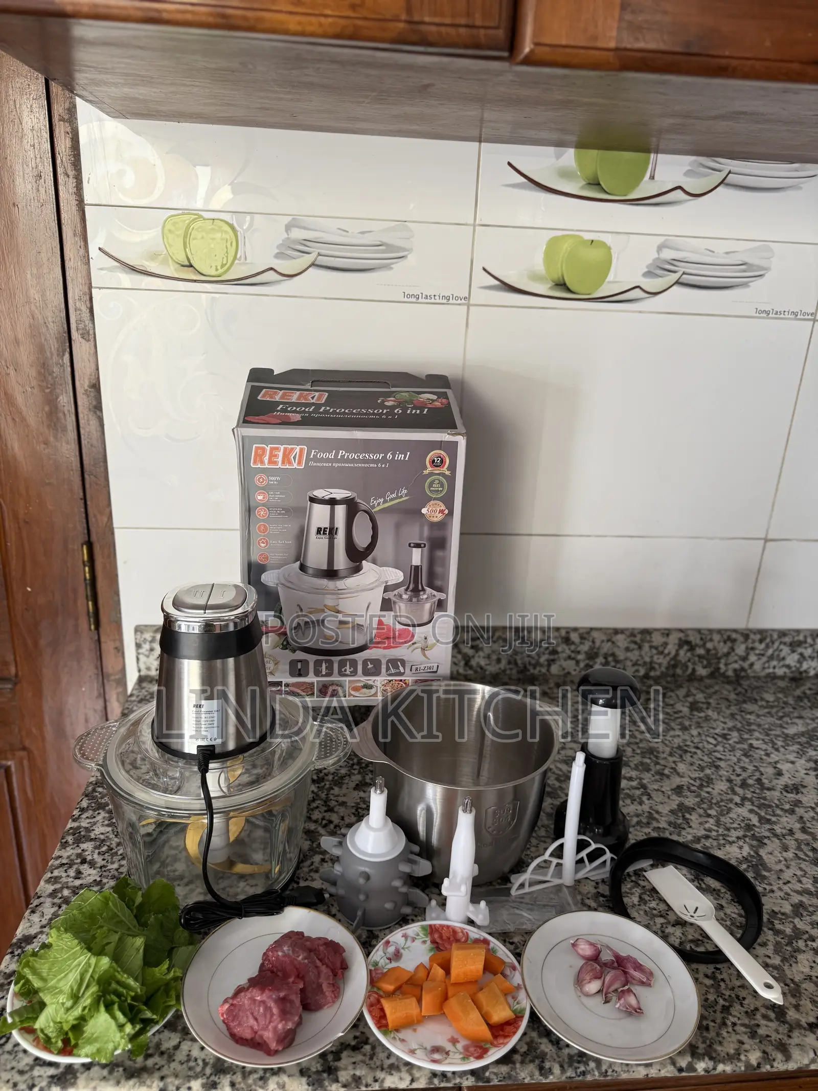 REKI FOOD PROCESSOR 6 in 1