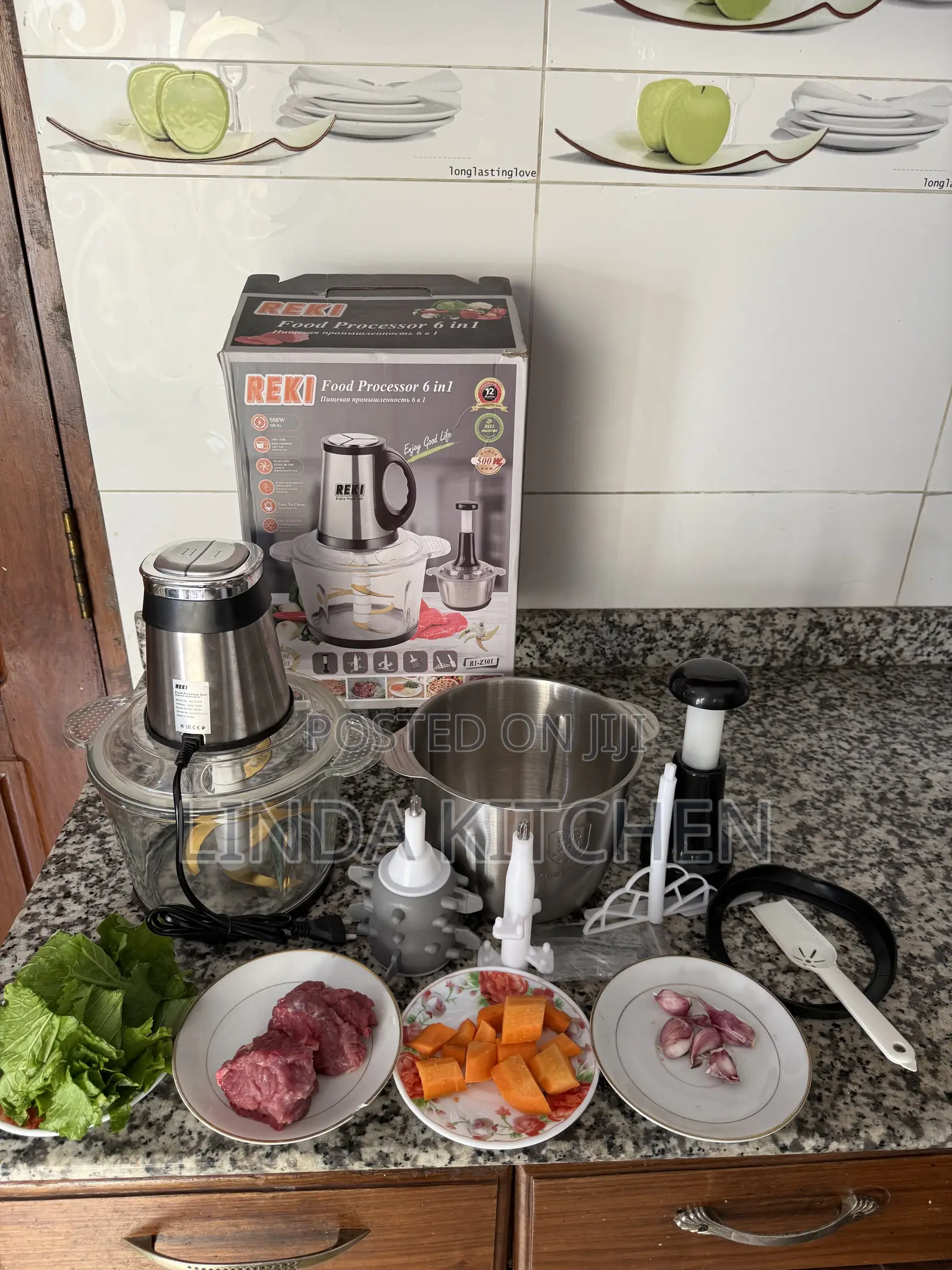REKI FOOD PROCESSOR 6 in 1