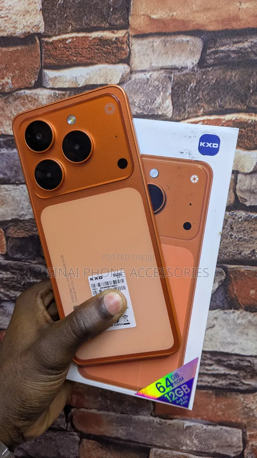 New KXD Classic Core A07 128 GB Orange
