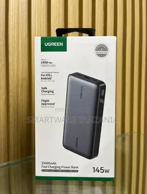 UGREEN 25000mAh Fast Charging Power Bank, 140W, USB-C and USB-A Ports