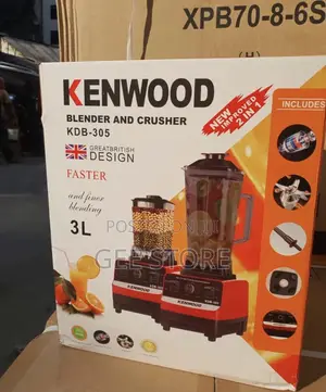 Kenwood Blender and Crusher (Model KDB-305)3L