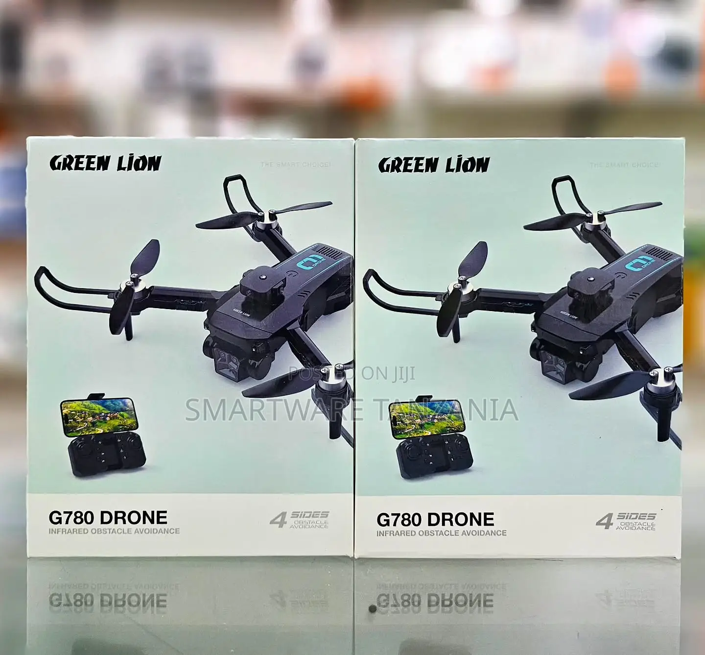Green Lion G780 Drone With Infrared Obstacle Avoidance and Controller