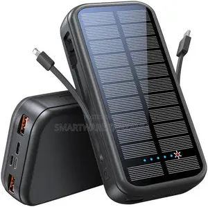 Green Lion PD20W Solar 2 Power Bank With 16000mAh, Solar Charging