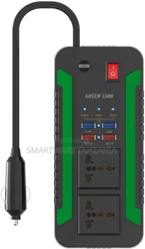 Green Lion Spark 300 Power Inverter With 2 AC Sockets and 4 USB Ports