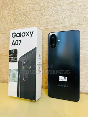 New Samsung Galaxy A07 4G 64 GB Black
