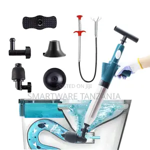 Toilet Sink Plunger 4 Suckers for Kitchen Bathtub Shower Sink Plunger