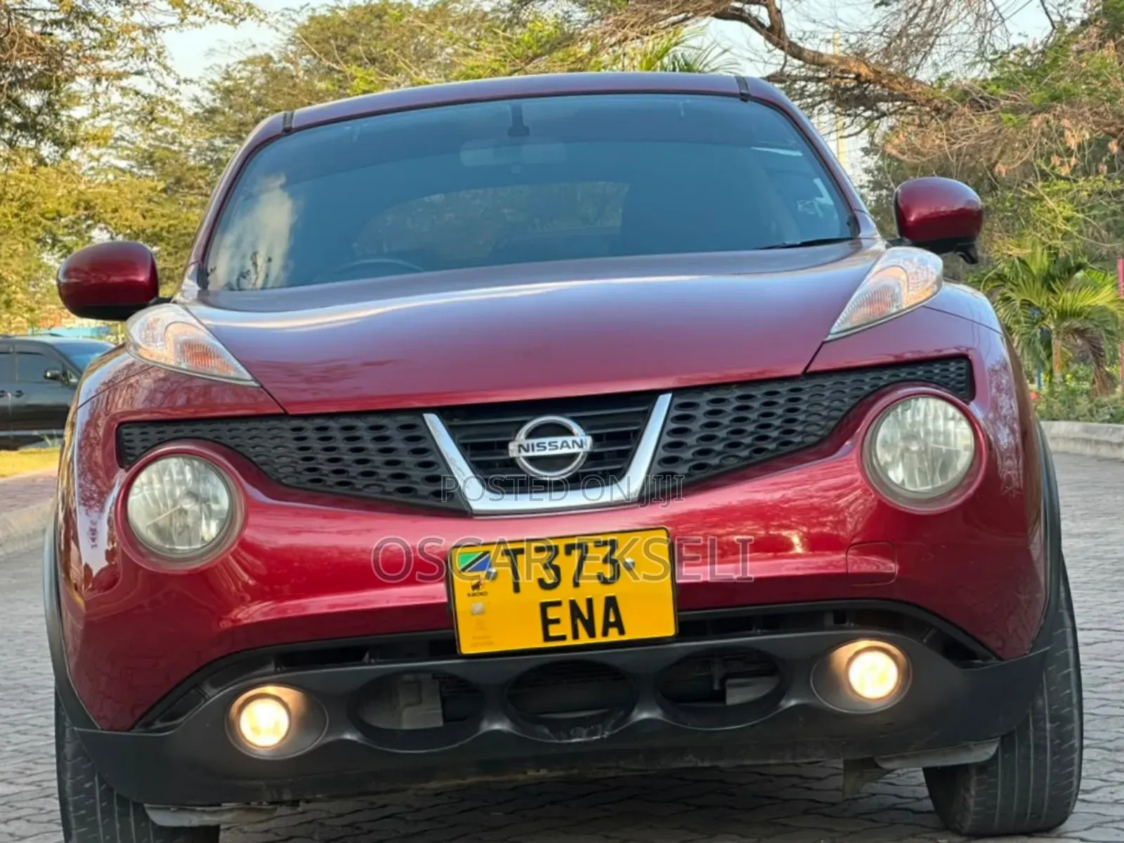 Nissan Juke 2012 Maroon