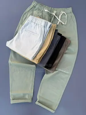 Zara Drawstring Linen Trouser Features Elastic Waistband and Comfort