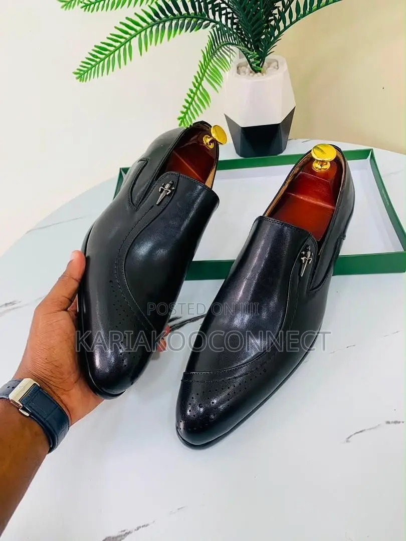Men’s Premium Leather Loafers – Tassel Design With Original Box”