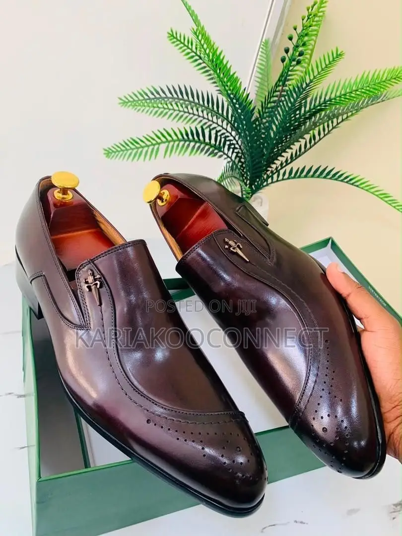Men’s Premium Leather Loafers – Tassel Design With Original Box”