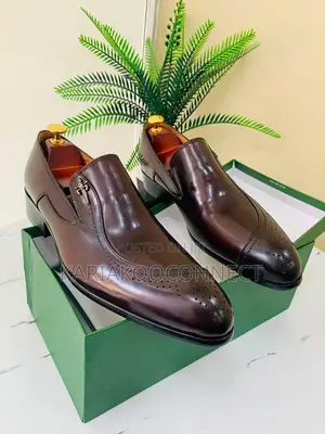 Men’s Premium Leather Loafers – Tassel Design With Original Box”