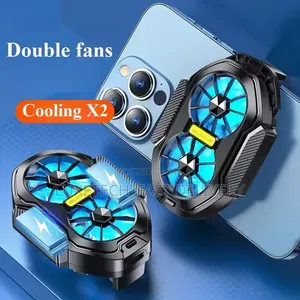 FS01 Mobile Phone Cooler – Dual Fan Rechargeable Gaming Cooler Clip