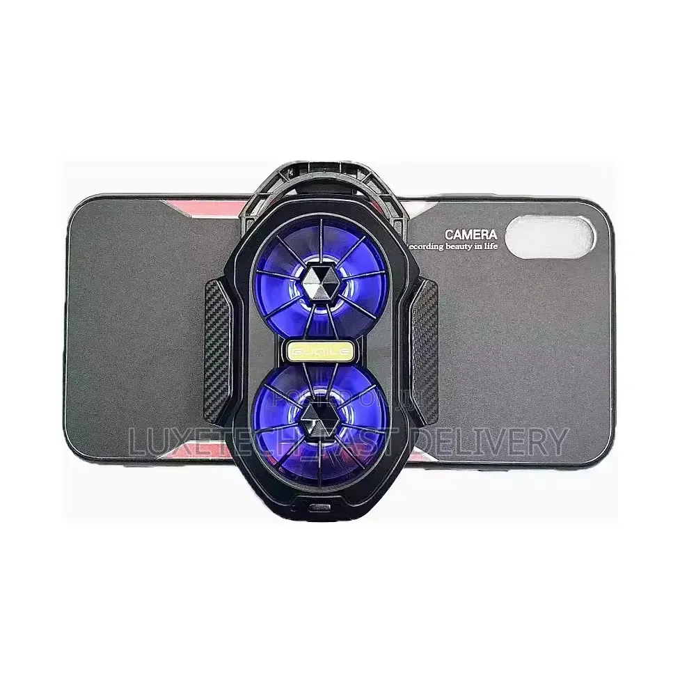 FS01 Mobile Phone Cooler – Dual Fan Rechargeable Gaming Cooler Clip