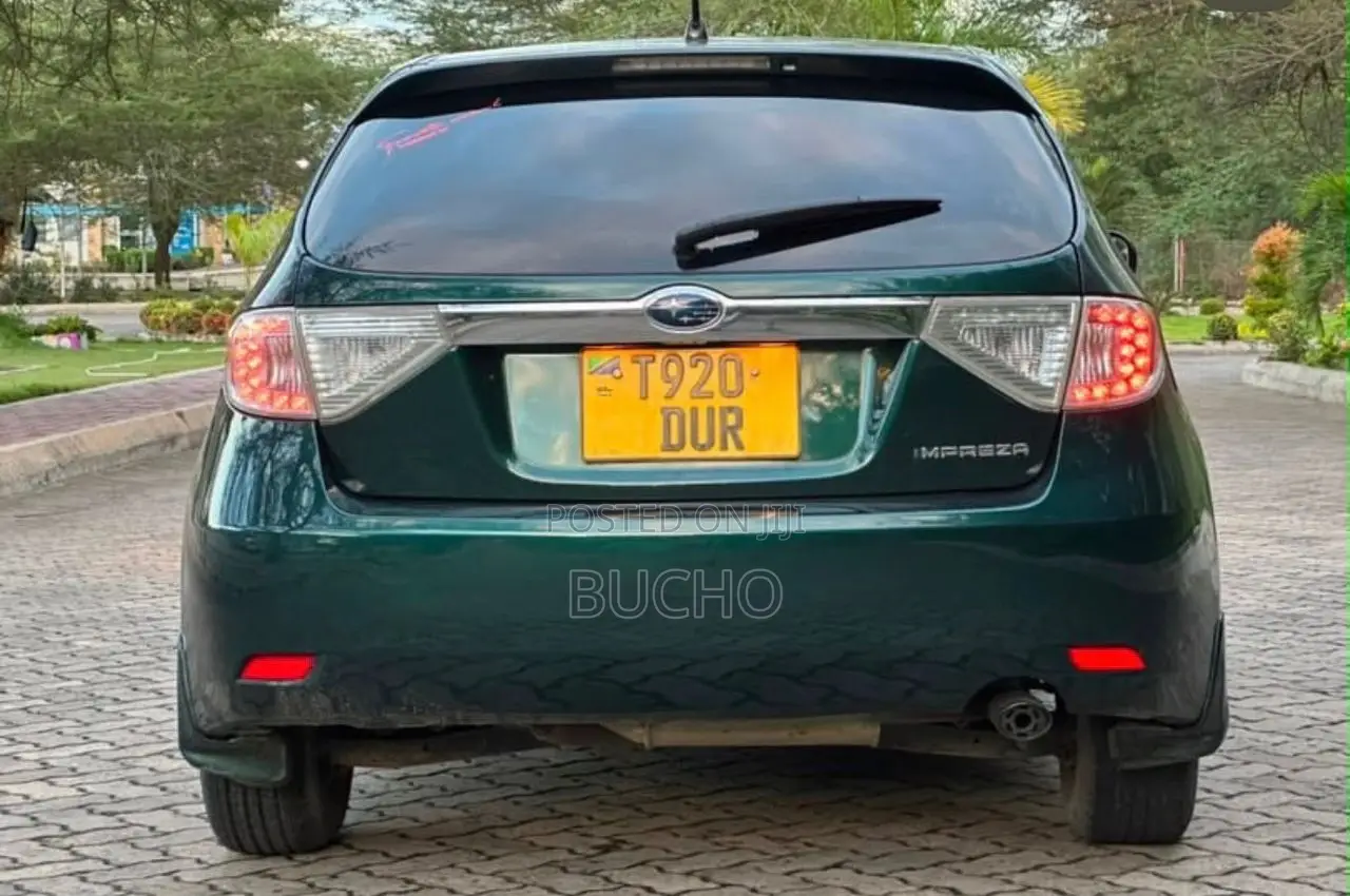 Subaru Impreza 2009 Green