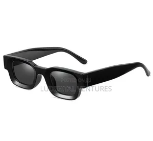 Dark Narrow Frame Sun Glasses [Designer Shades]