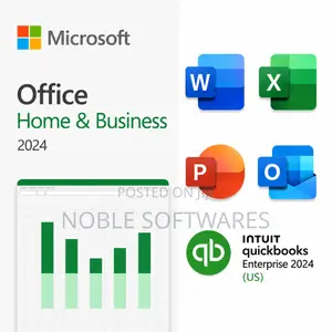Microsoft Office Home and Business 2024 + Quickbooks Enterprise 2024