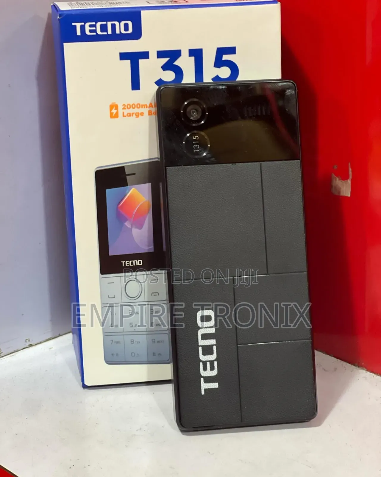 New Tecno T315 Black