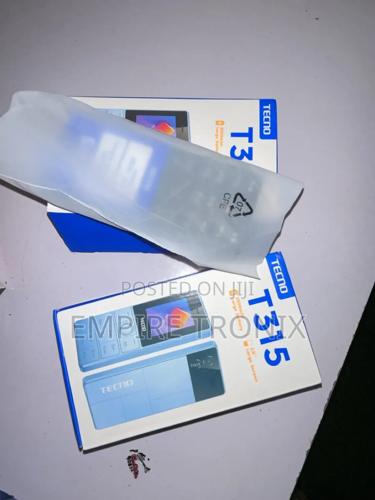 New Tecno T315 Black