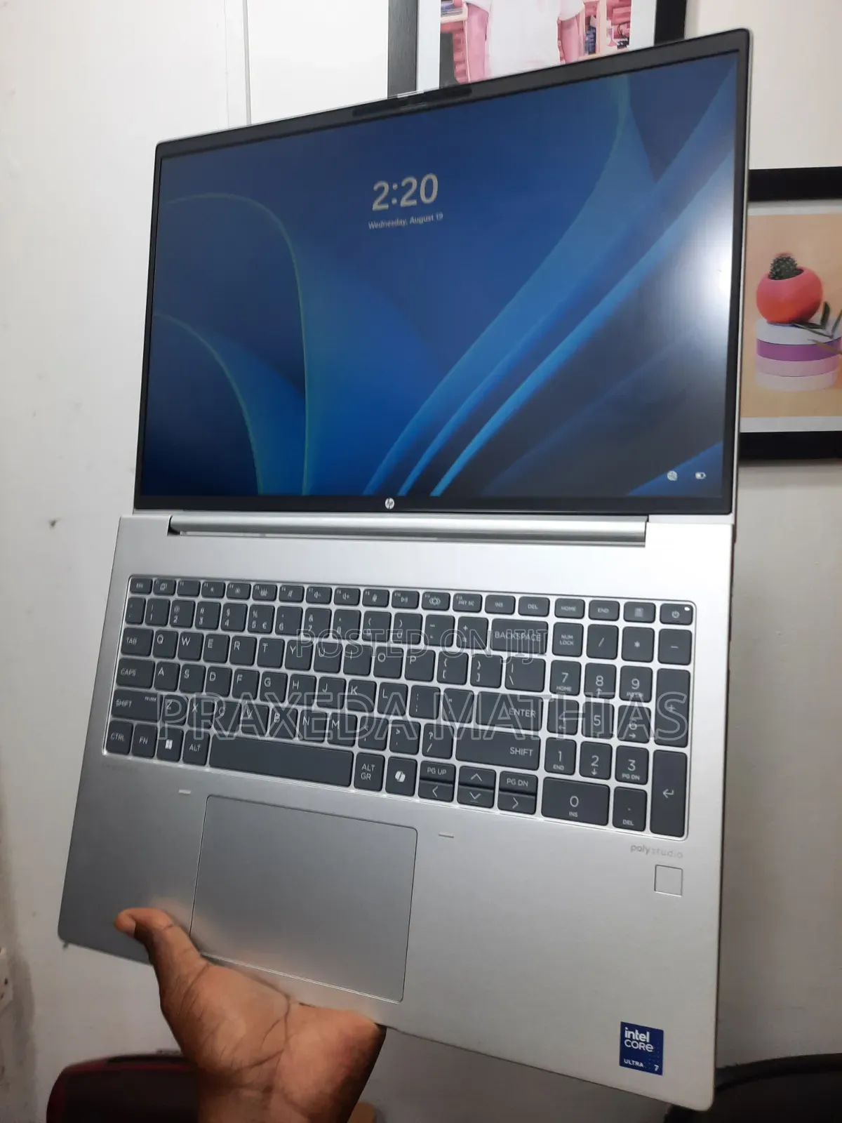 New Laptop HP ProBook 460 G11 16GB Intel Core Ultra 7 SSD 512GB