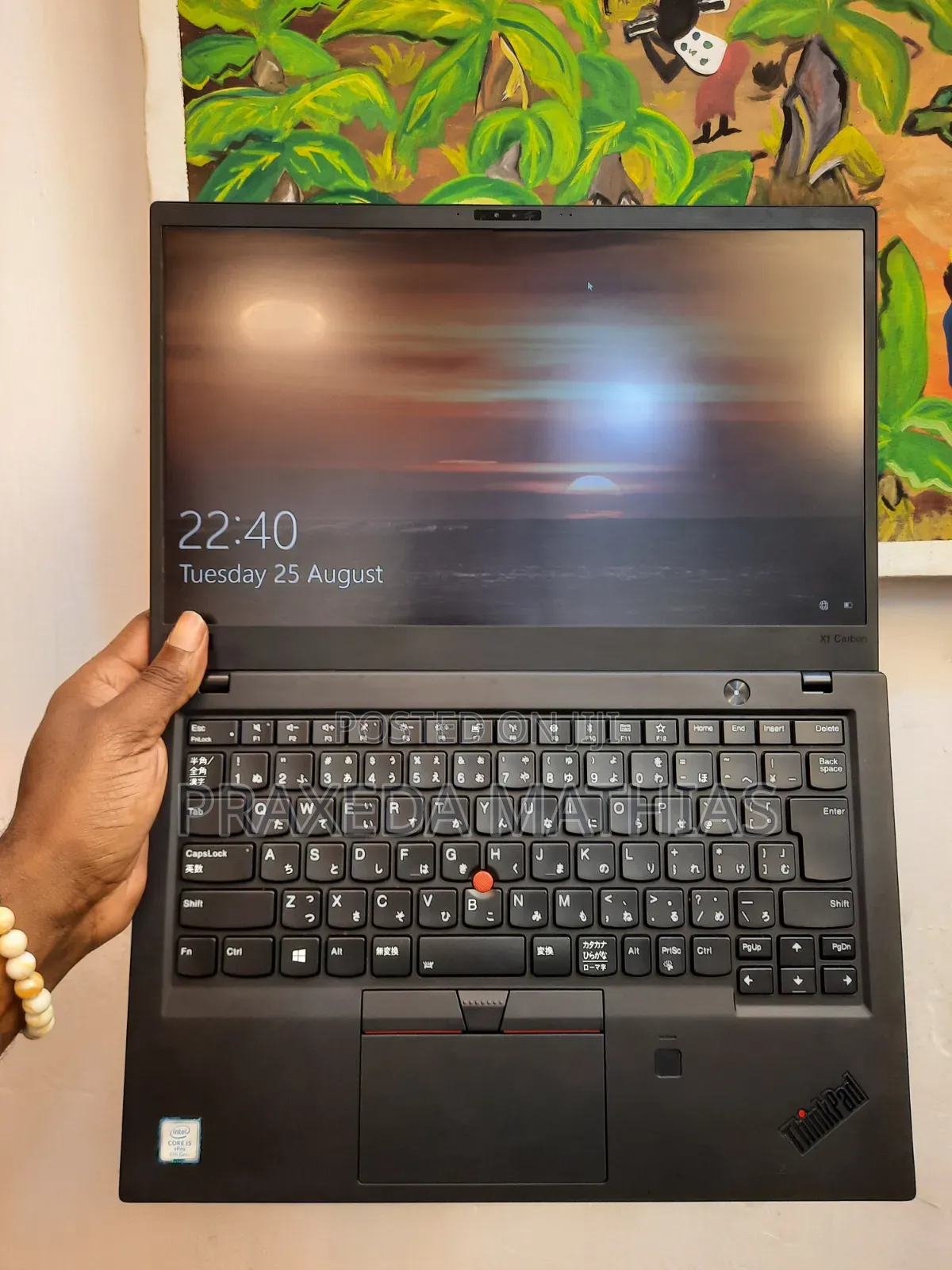 Laptop Lenovo ThinkPad X1 Carbon 8GB Intel Core i5 SSD 256GB