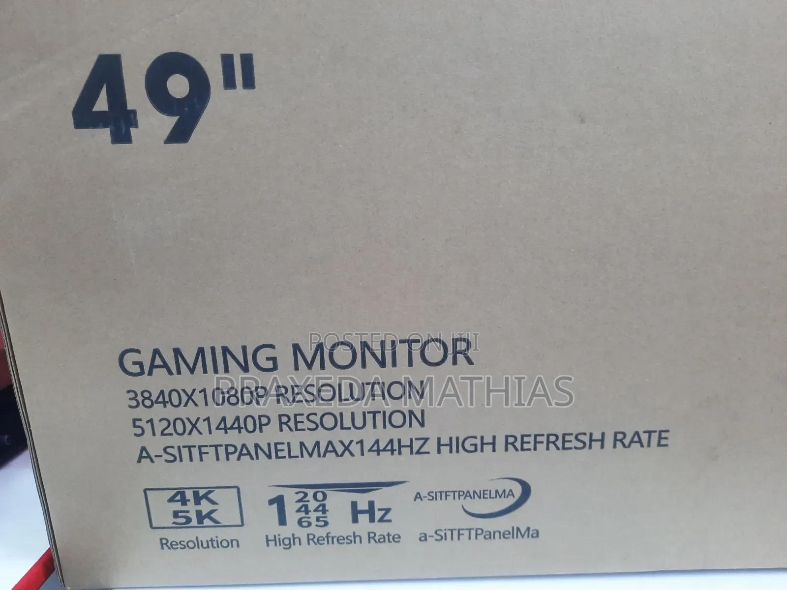 49 Inch Curved Gaming Monitor
