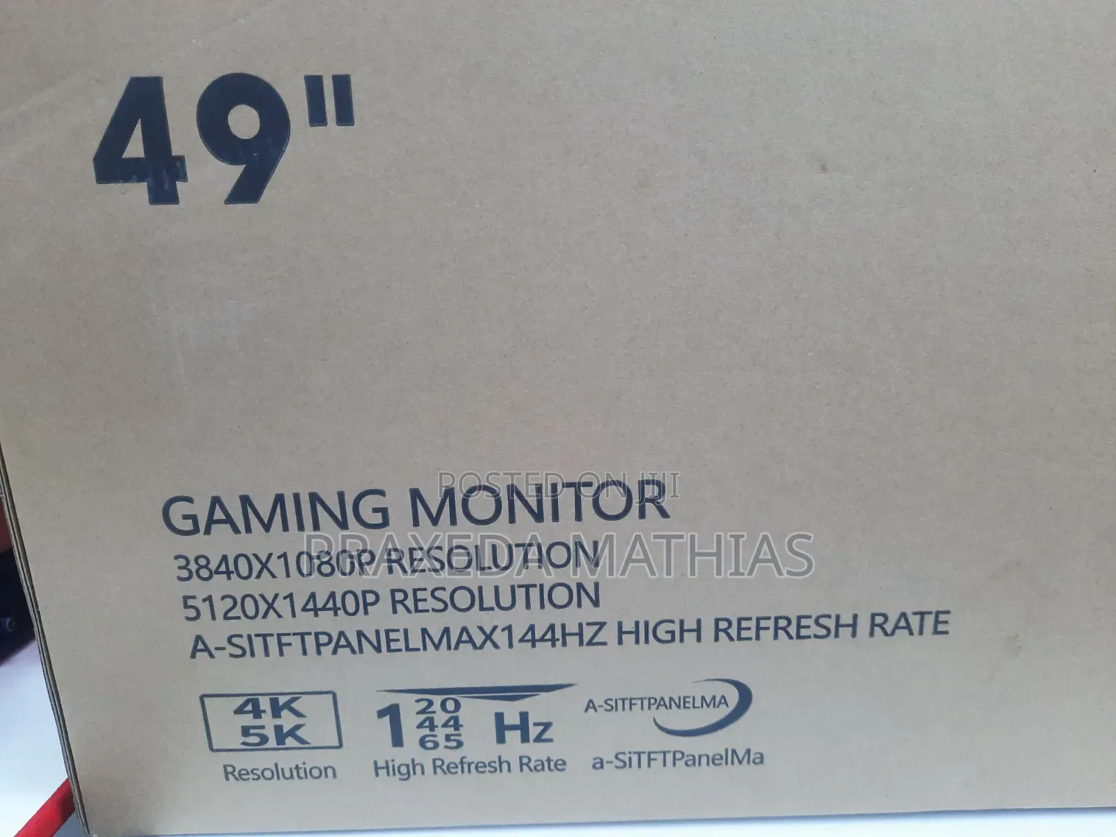 49 Inch Curved Gaming Monitor