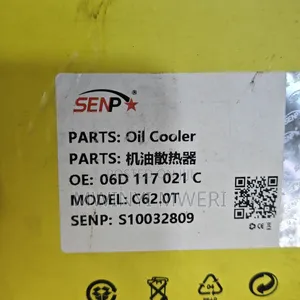 Senp Oil Cooler Compatible With Vw Jetta, Passat A4 Quattro Tt, Gti A3