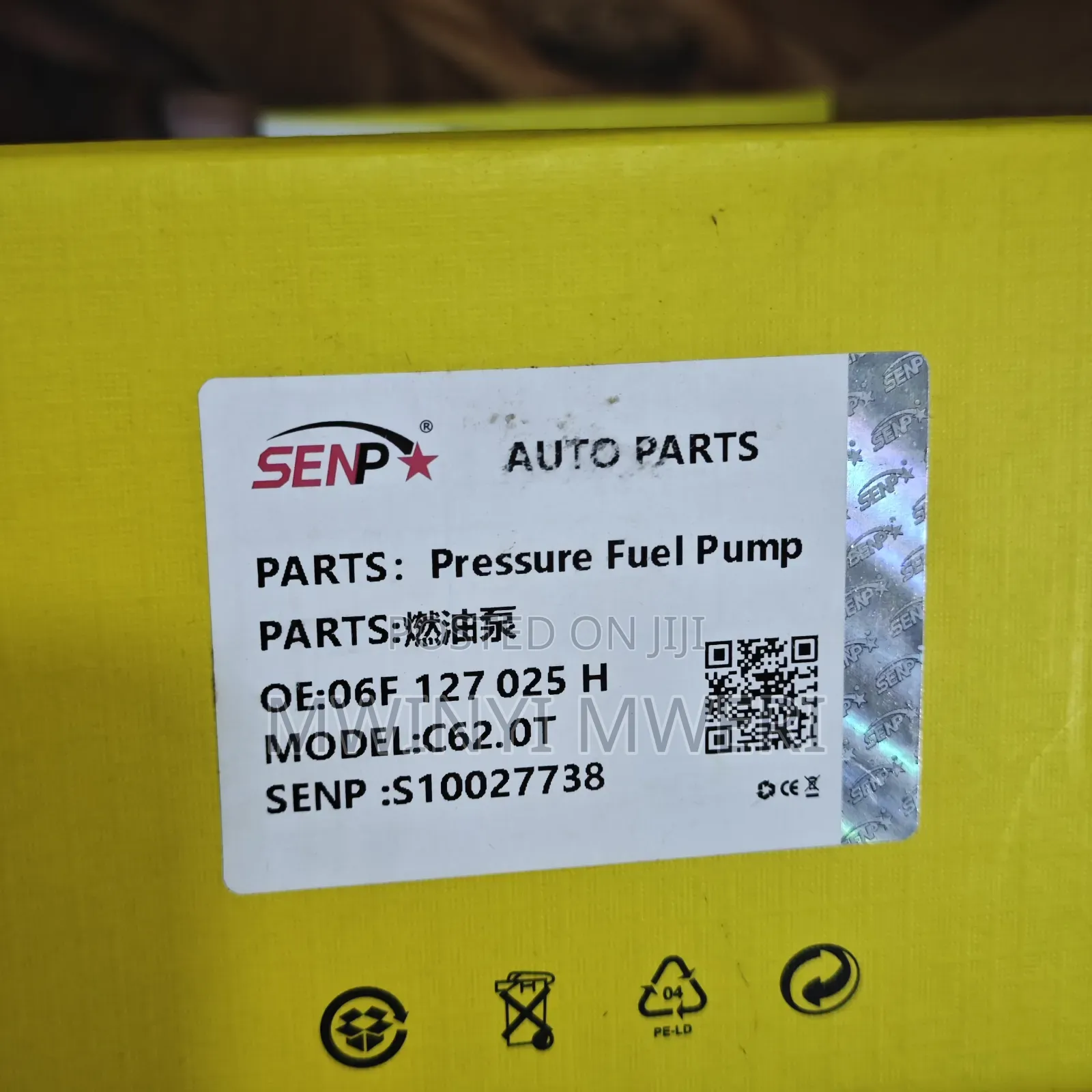 SENP High Pressure Fuel Pump 06F127025 Fit for Audi VW
