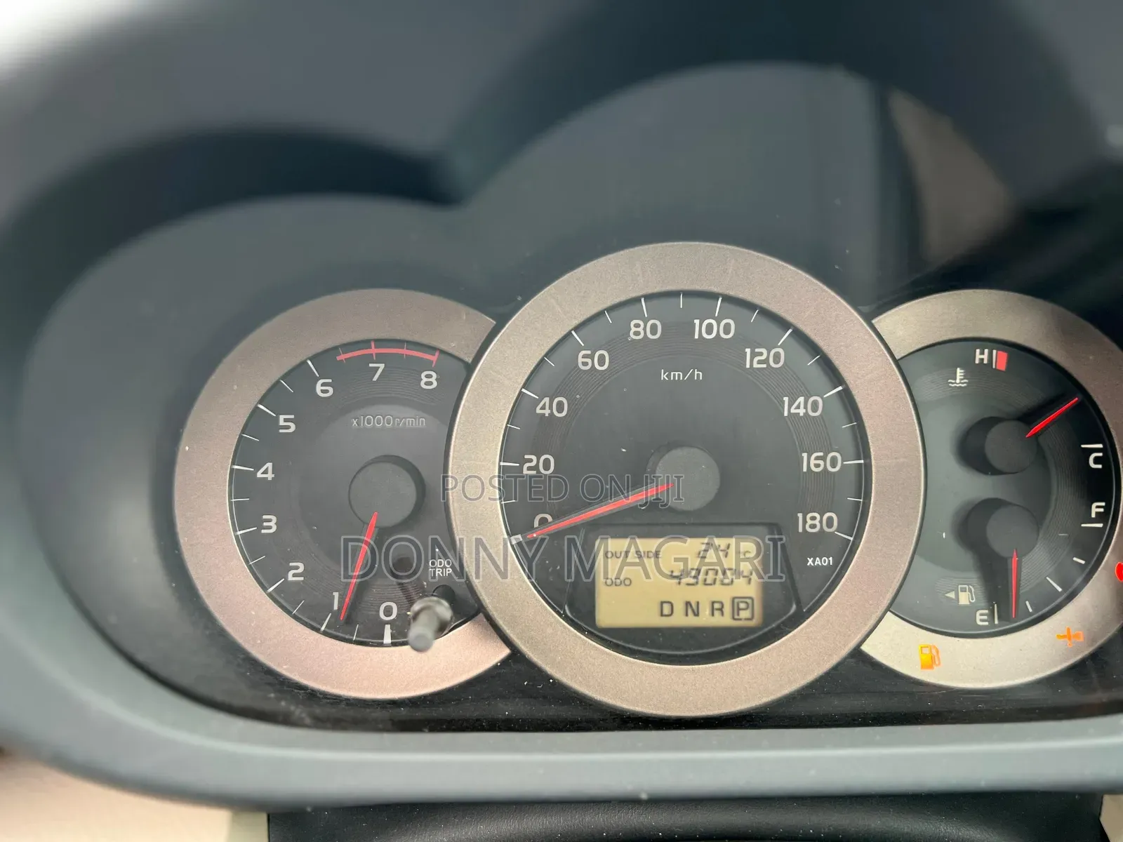 Toyota Vanguard 2007 Black