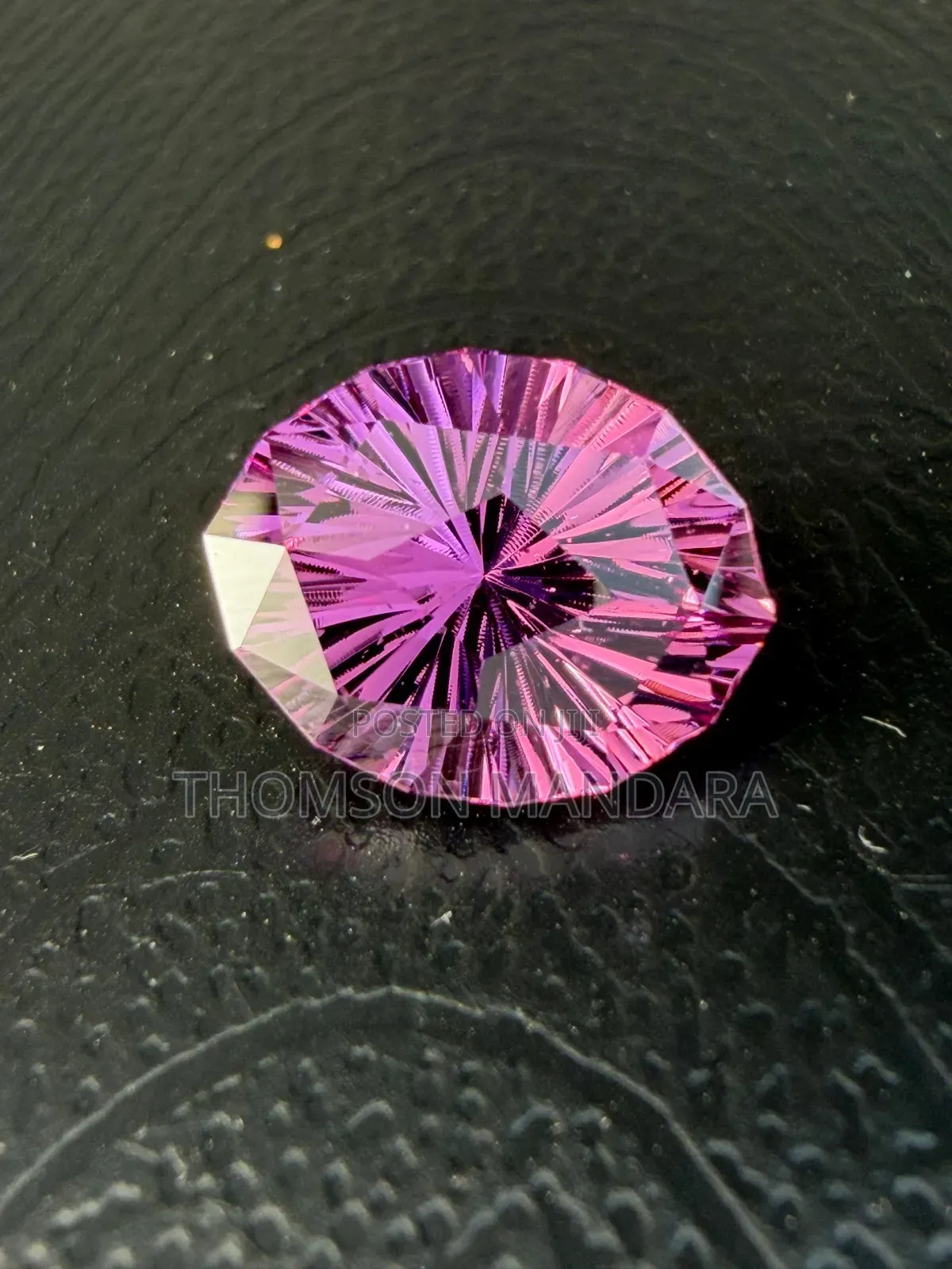 Natural Mahenge Garnet 4.11ct – Fantasy Cut – Tanzania