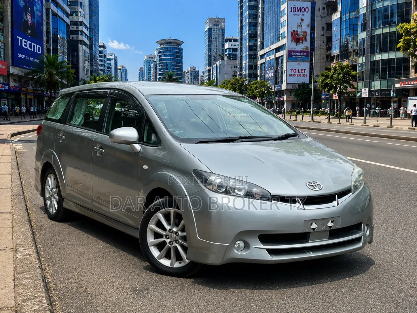 Toyota Wish 2011 Gray