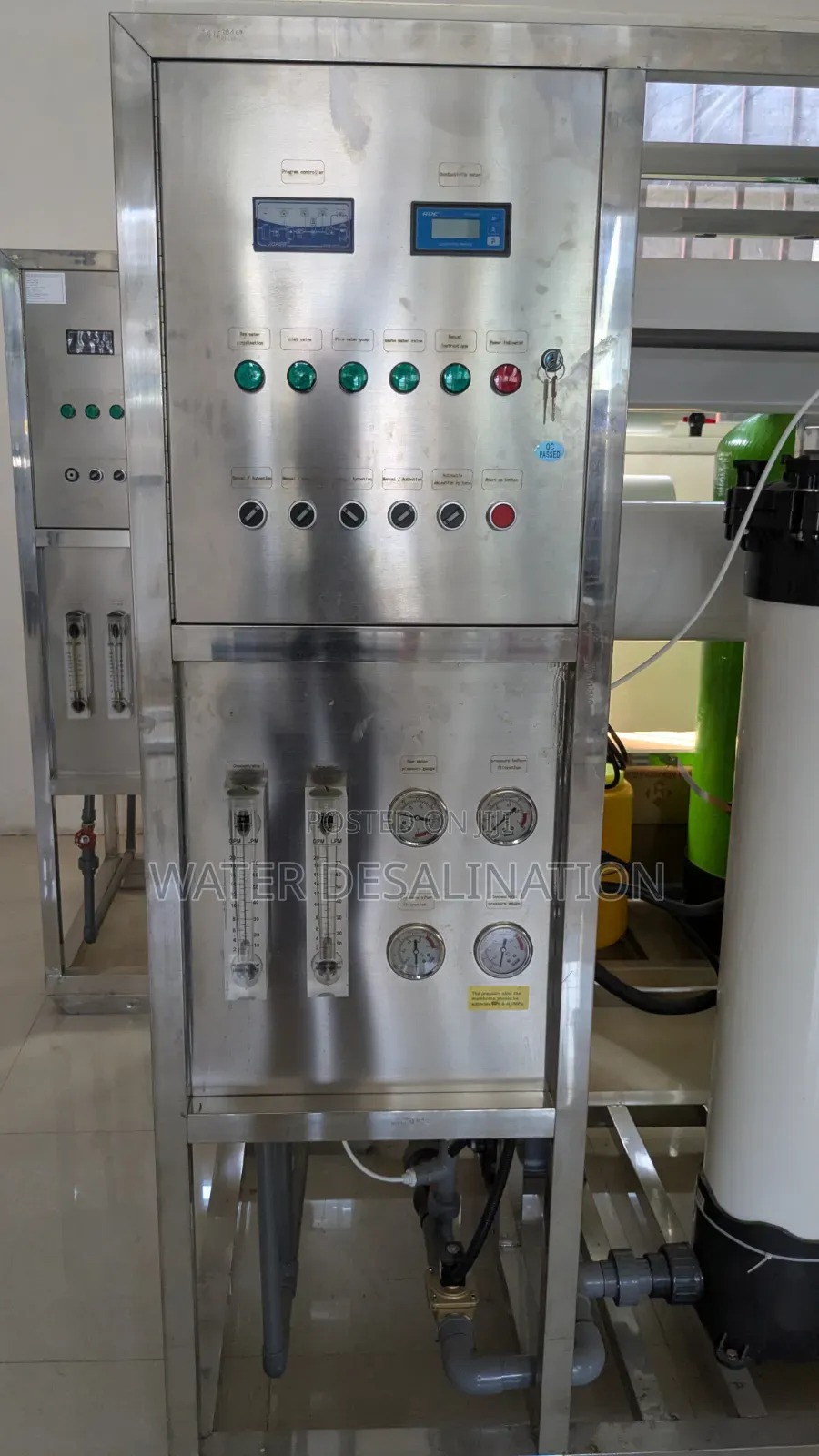 Kuondoa Chumvi & Kutibu Maji/ Water Treatment & Desalination Machine