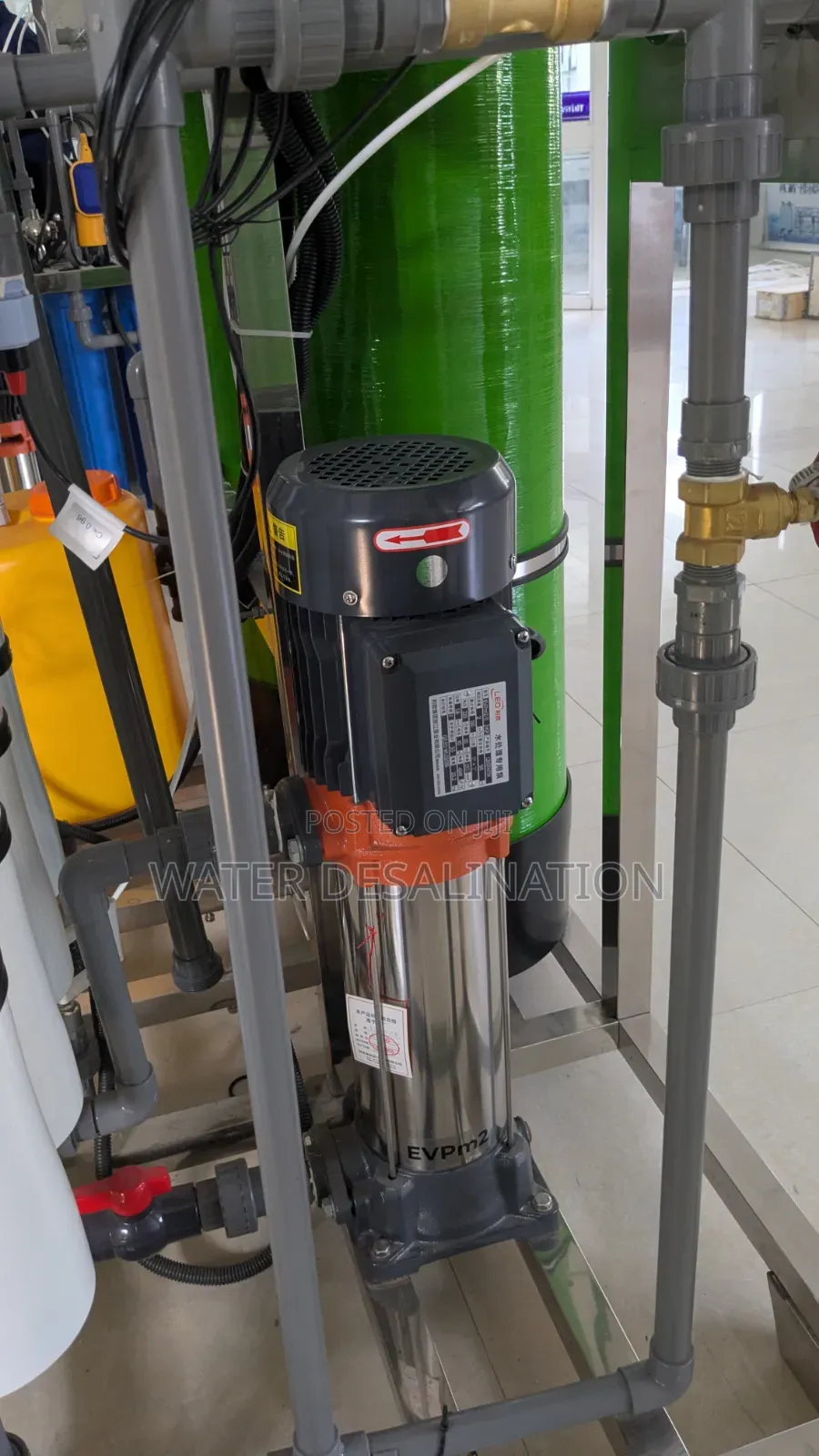 Kuondoa Chumvi & Kutibu Maji/ Water Treatment & Desalination Machine