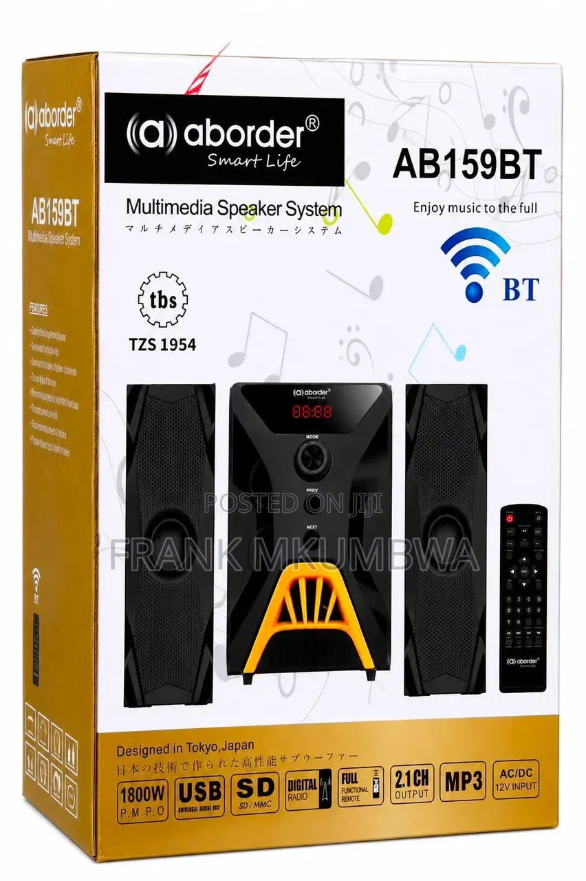 Speaker AB159BT Aboarder – Multimedia Speaker System