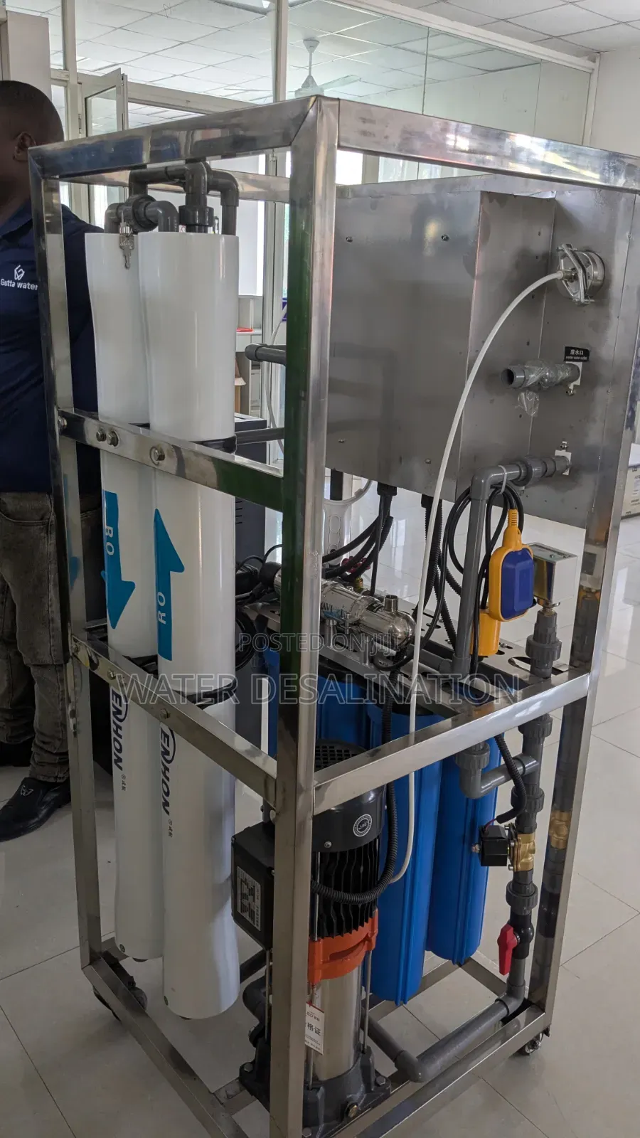 Kuondoa Chumvi & Kutibu Maji/ Water Treatment & Desalination Machine
