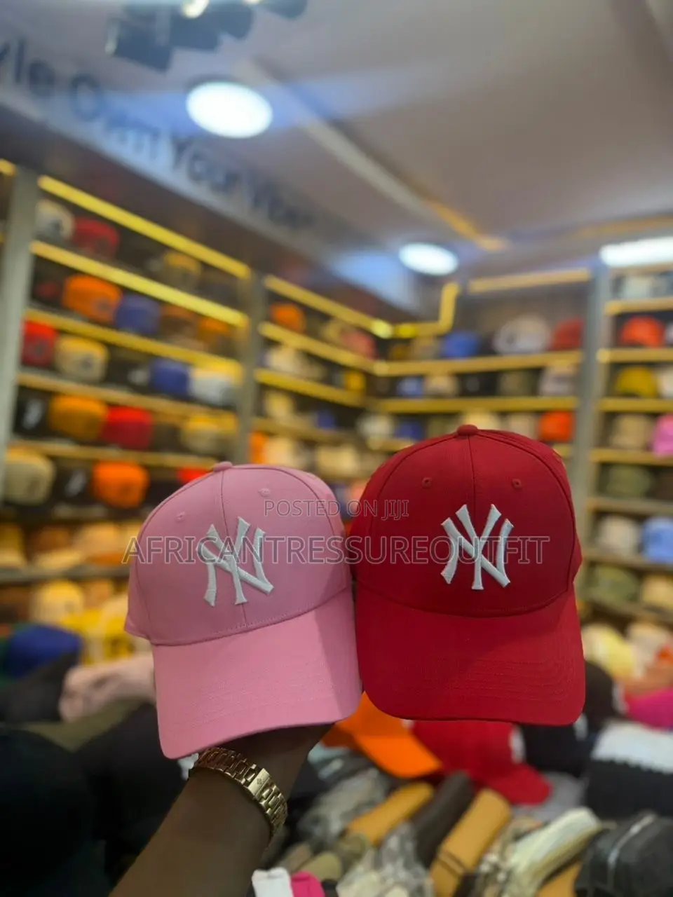 New York Industry Baseball Caps
